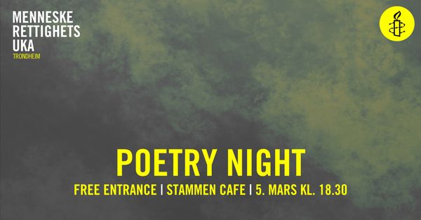 Poetry night