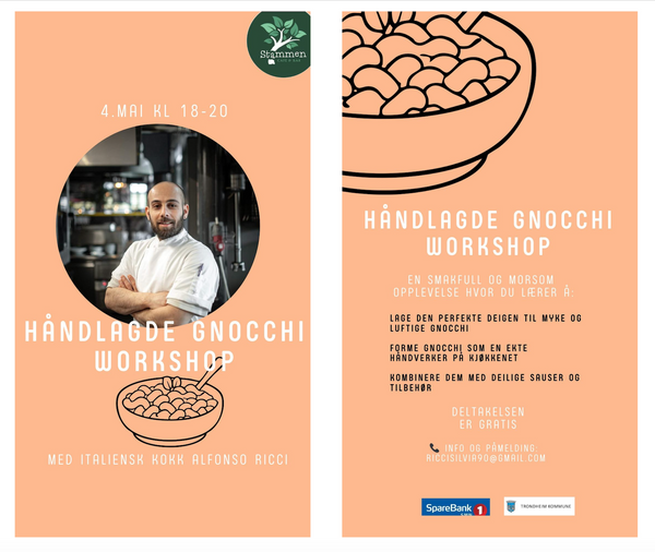 Håndlagd Gnocchi Workshop