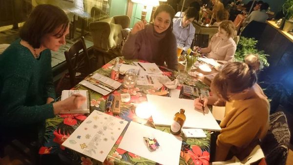 Drink&Draw 11/9 kl.18.30-22.00